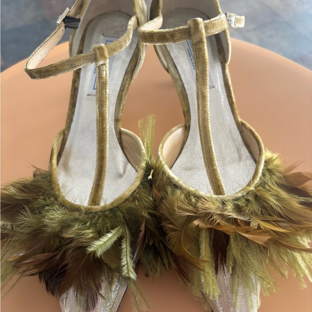 Italian Couture luxury shoes. The Abbey by designer Shannon Britt. NWOT - Picture 7 of 10